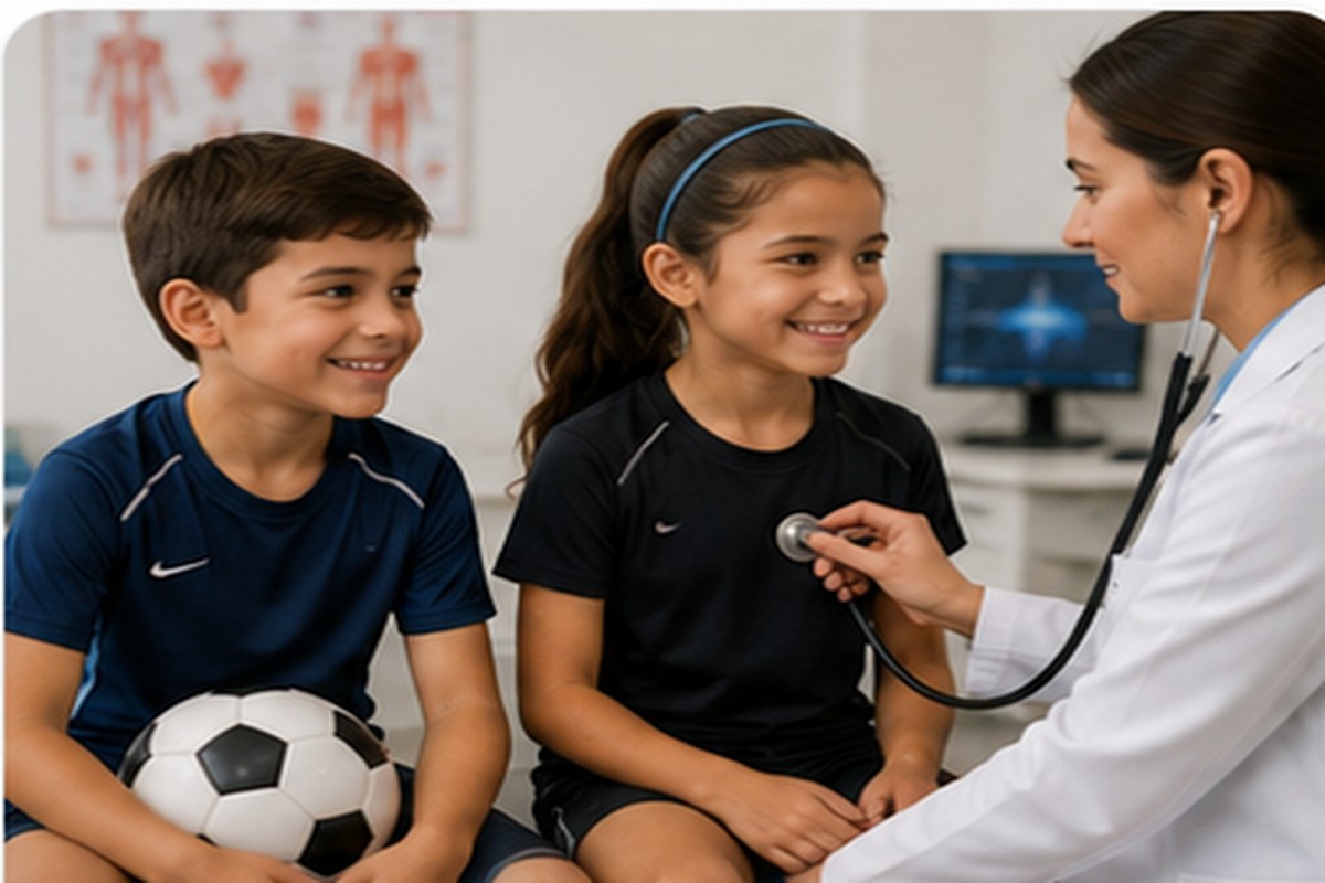Control del niño deportista - evaluación médico deportiva infantil
