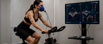 Ergoespirometría en bicicleta